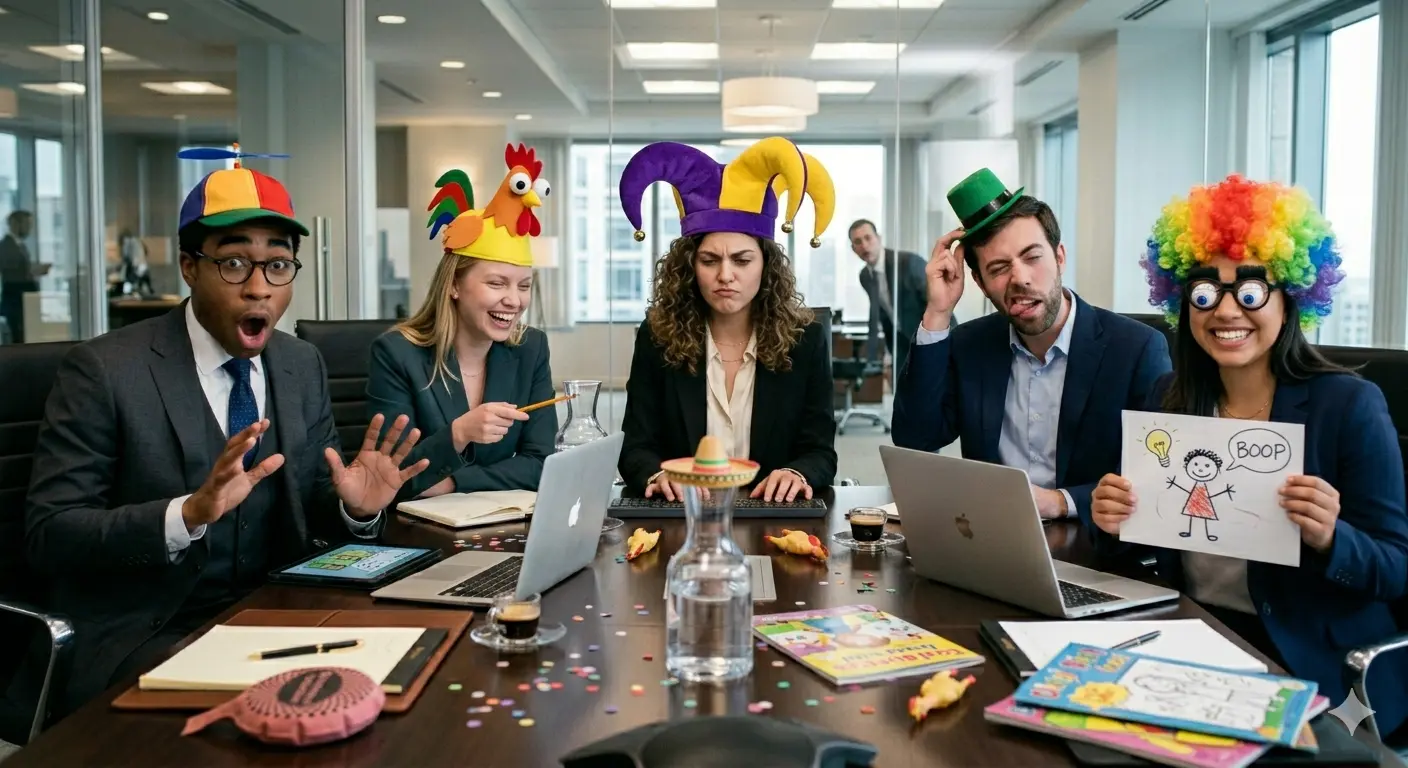 silly photo captions