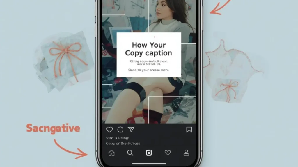 how to copy caption on instagram
