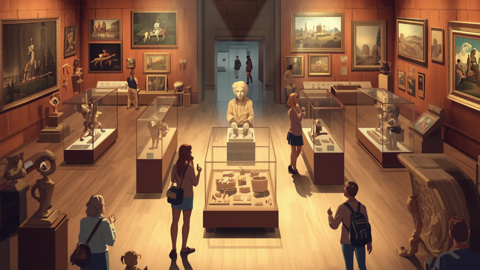 caption about museum