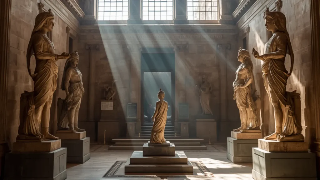 caption about museum