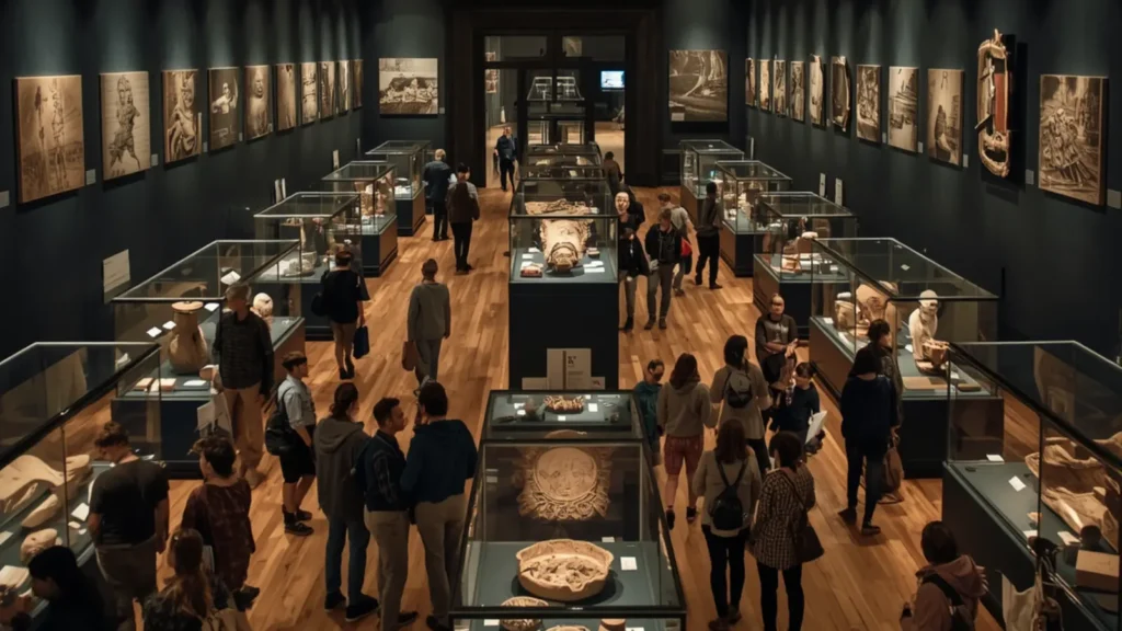 caption about museum