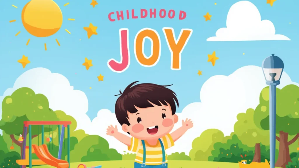 caption cute child play quotes