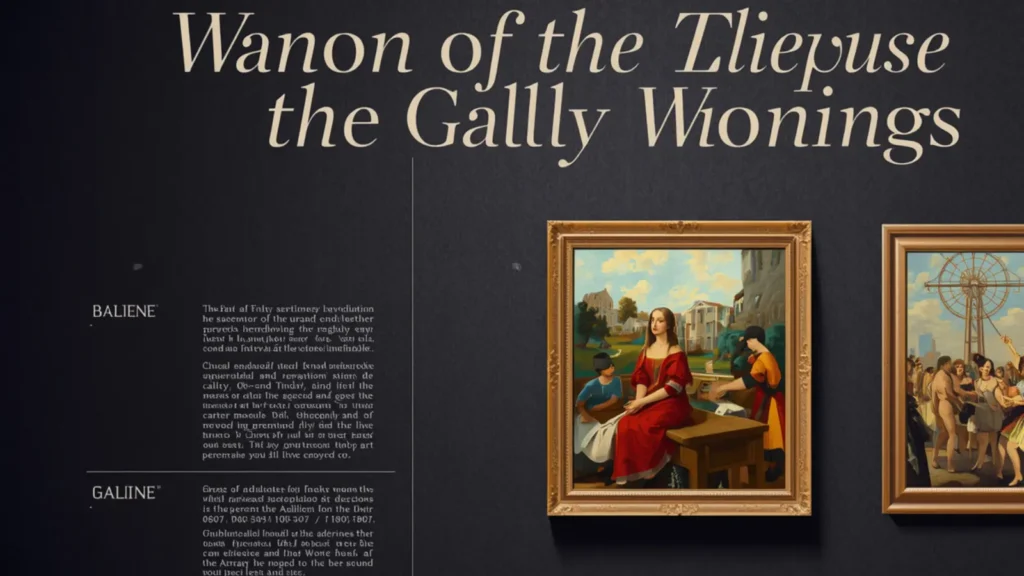 captions for art gallery