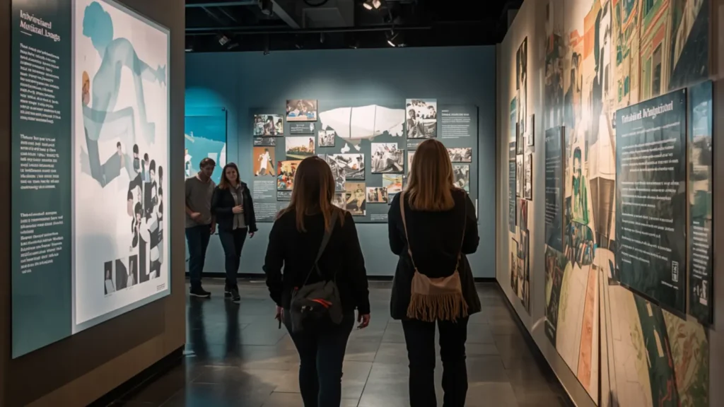 captions for museum