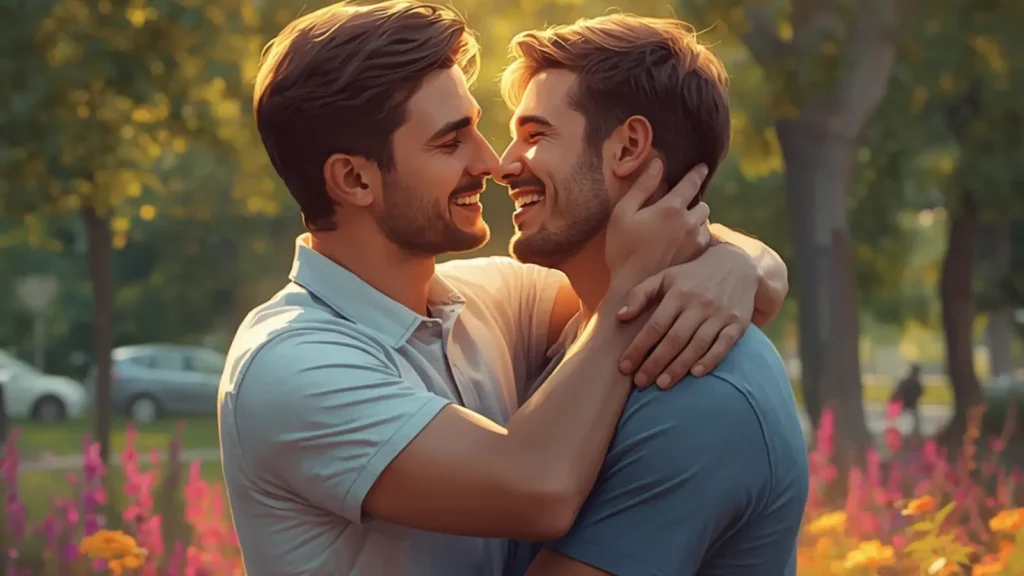 gay sex with captions
