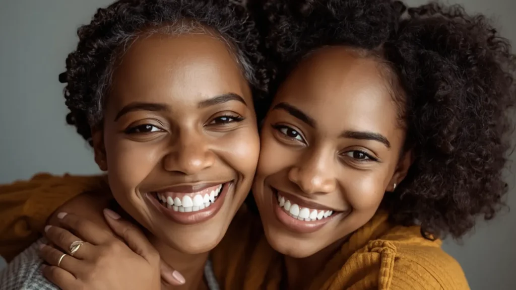 mother-daughter captions