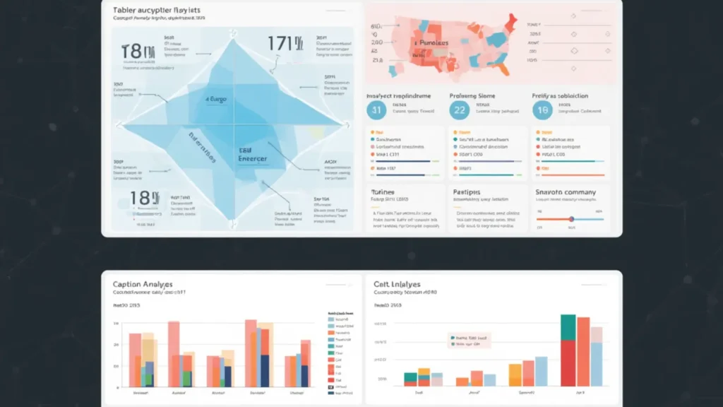 quadrant analysis caption example tableau