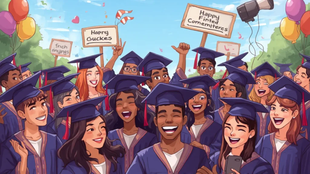 witty graduation captions