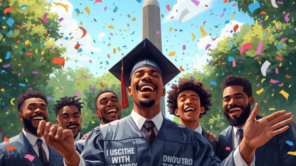 witty graduation captions