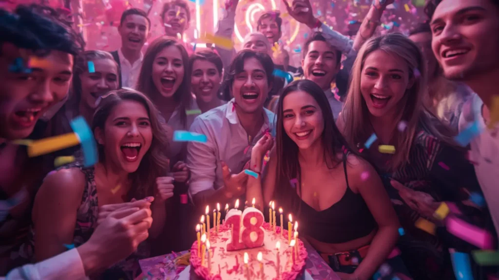 18th birthday captions