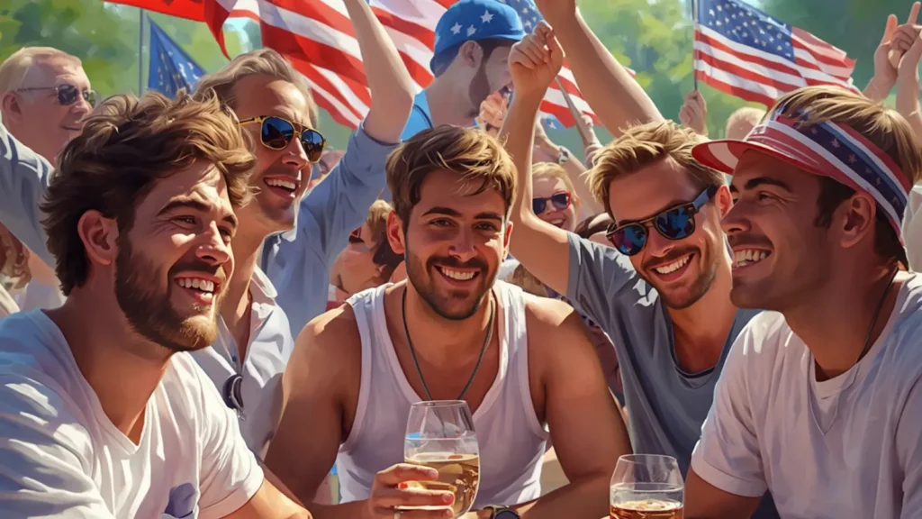 4th of july captions