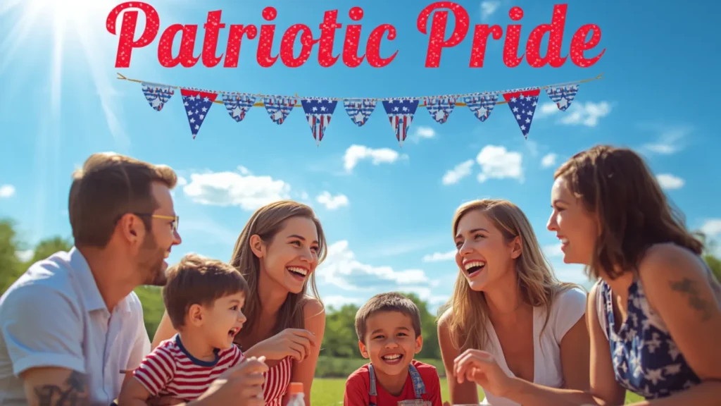 4th of july captions