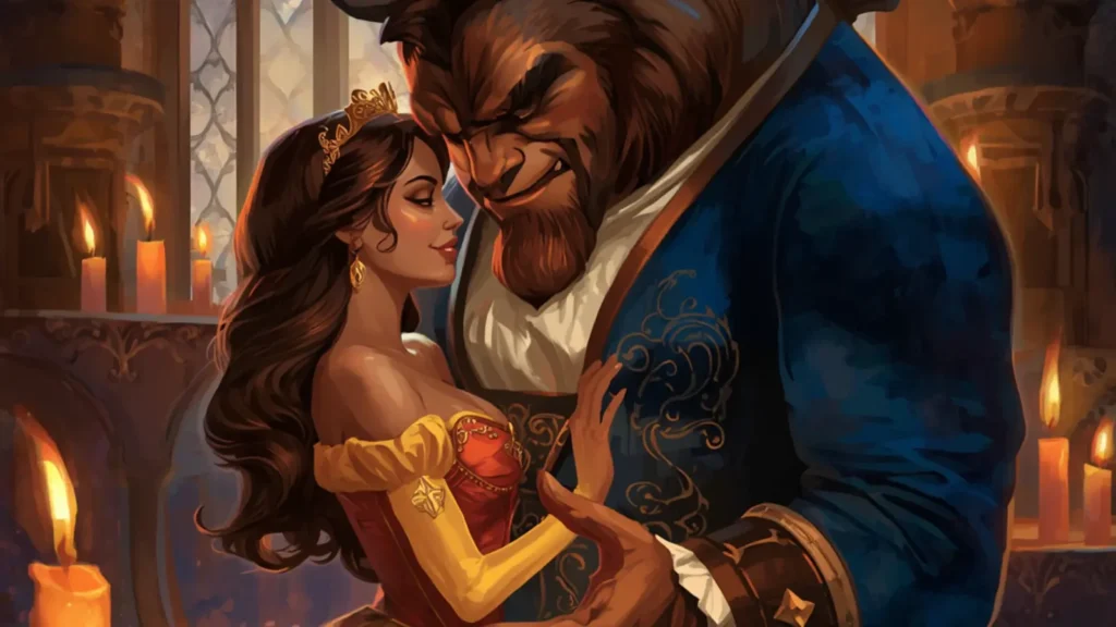 beauty and the beast captions