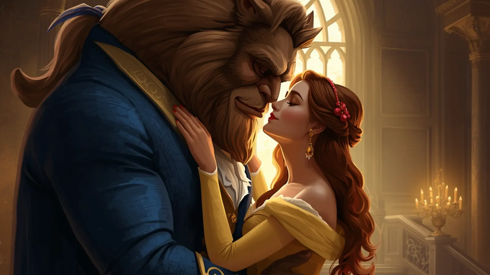 beauty and the beast captions