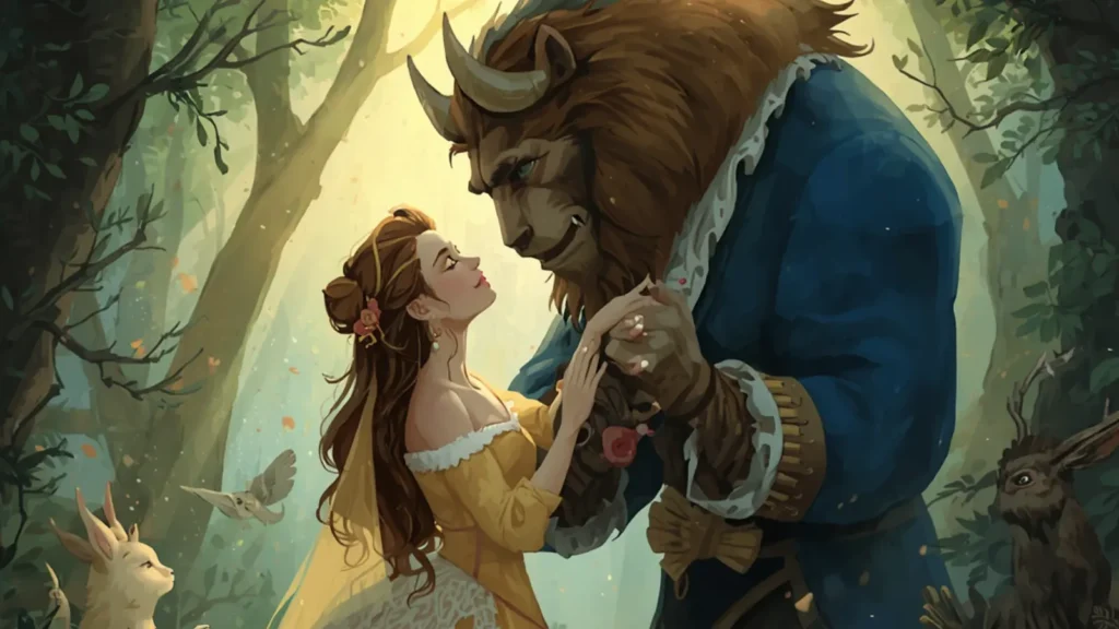 beauty and the beast captions