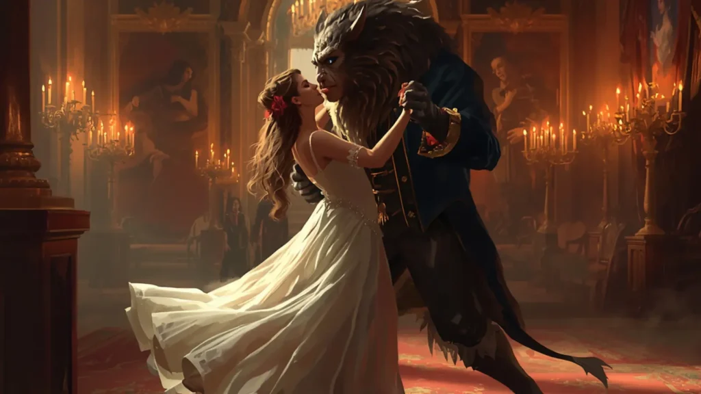 beauty and the beast captions
