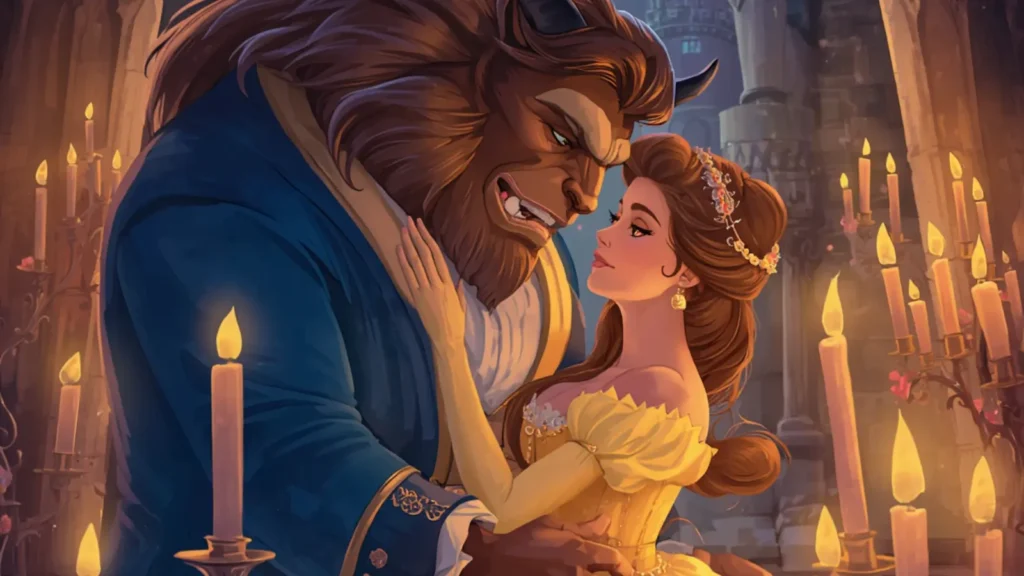 beauty and the beast captions