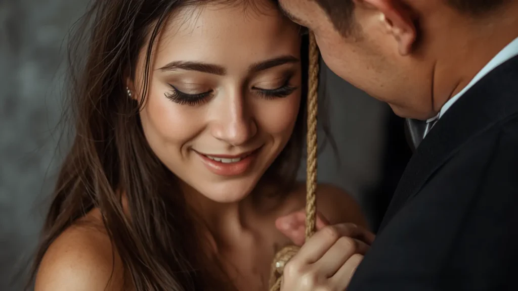 bondage captions