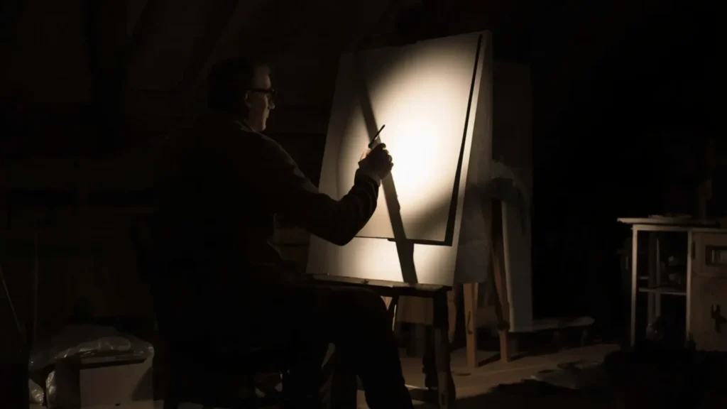 caption for painter