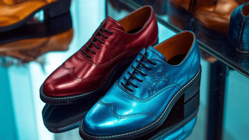 caption for shoes