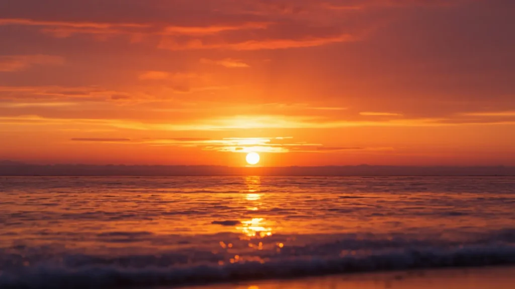 caption for sunset on instagram