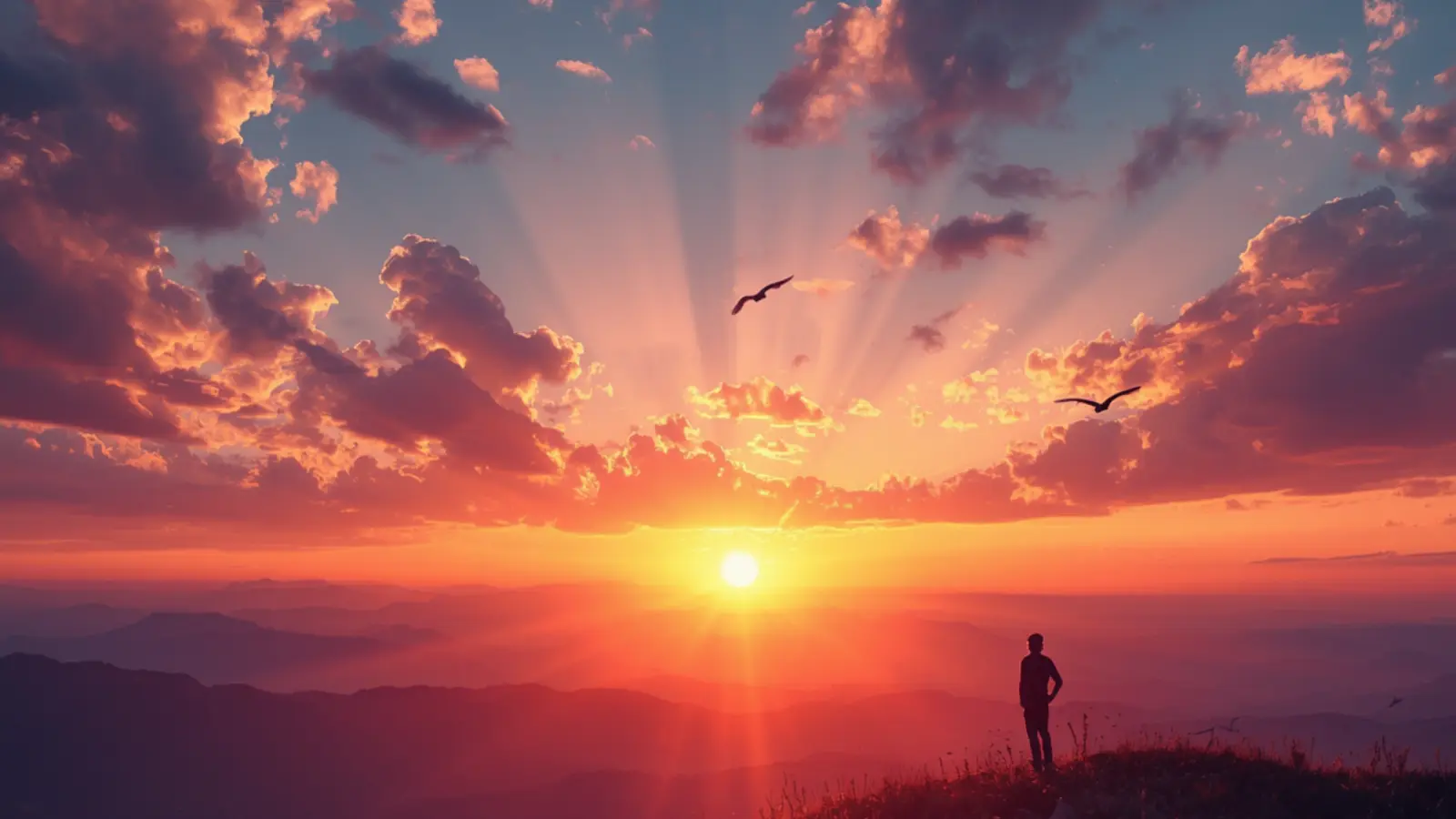 caption for sunset on instagram