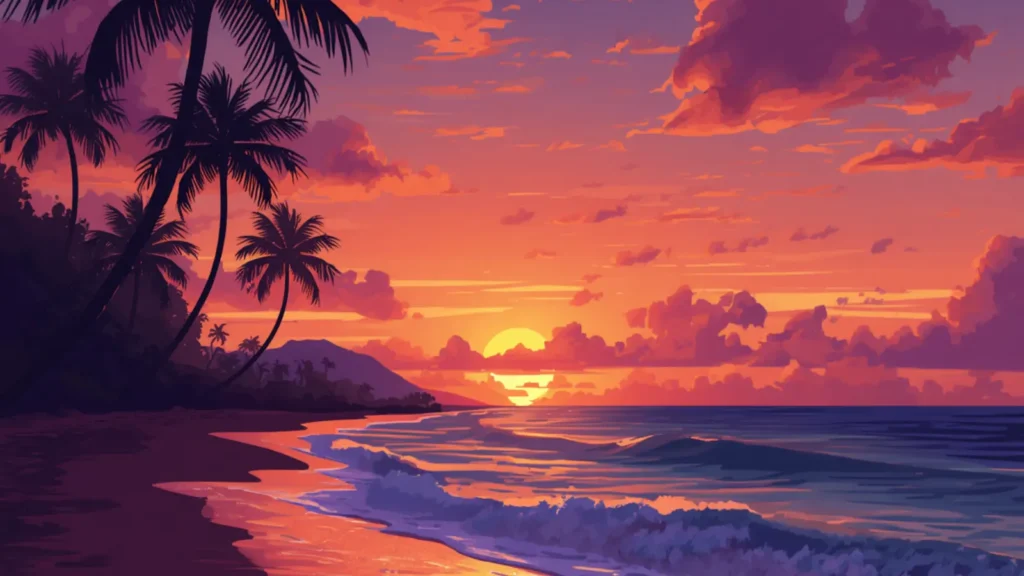 caption for sunset on instagram