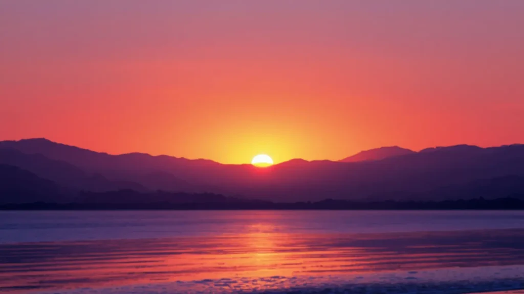caption for sunset on instagram