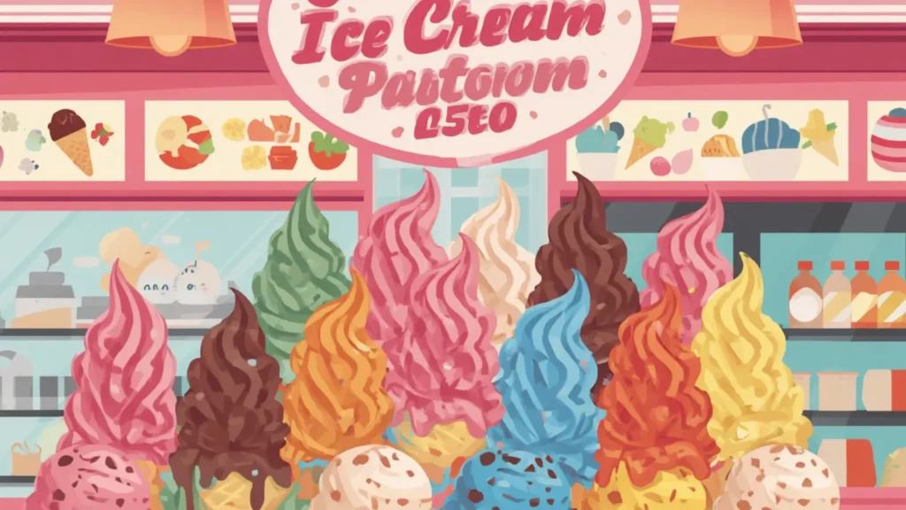 caption on ice cream