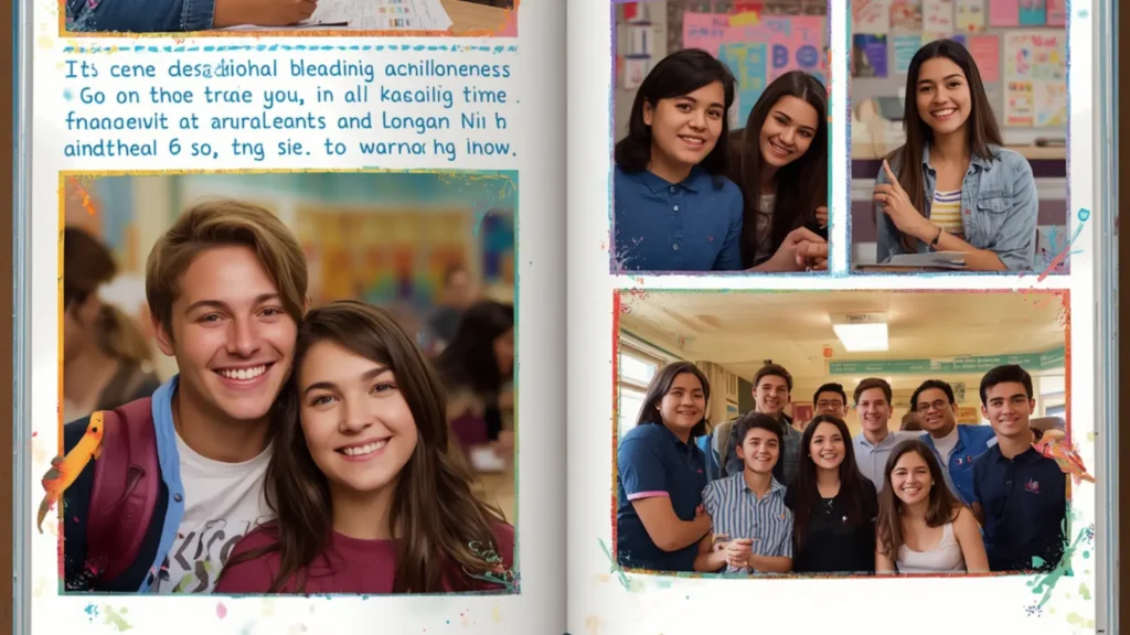 caption yearbook examples