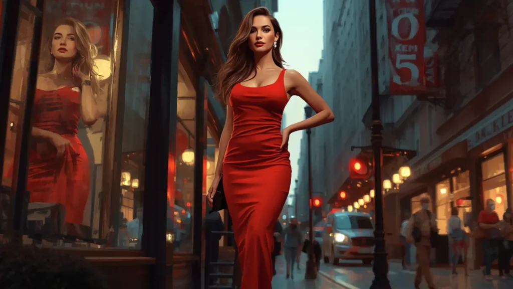 captions on red colour