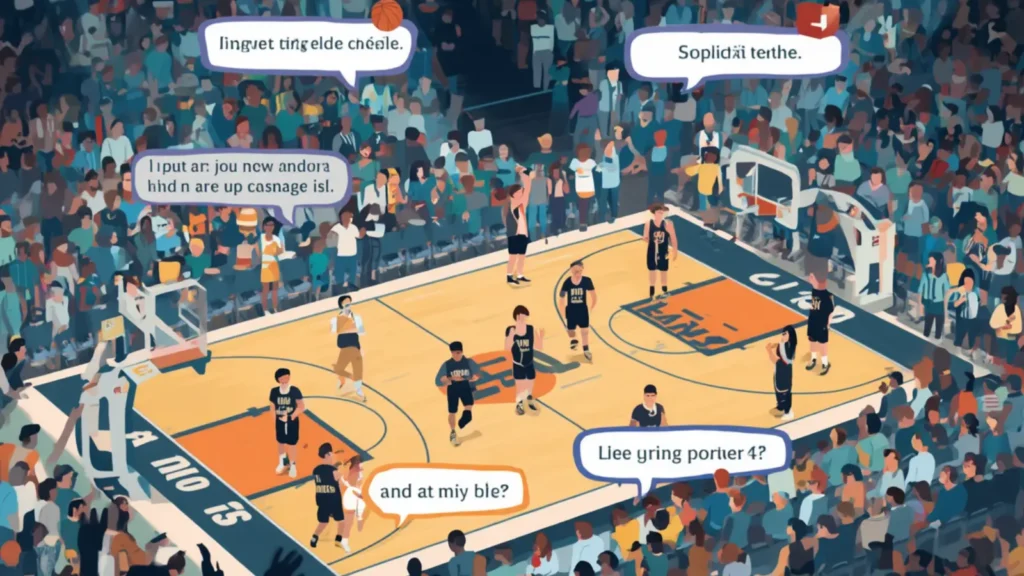 captions on sports