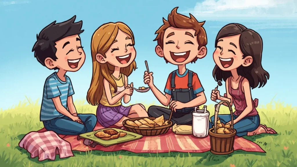 funny friends caption