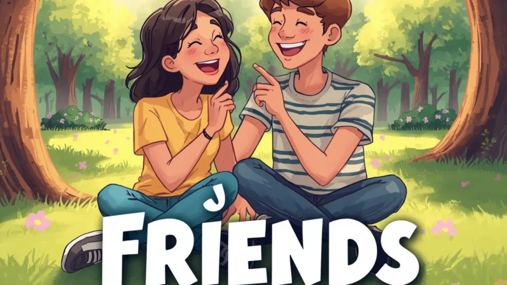 funny friends caption