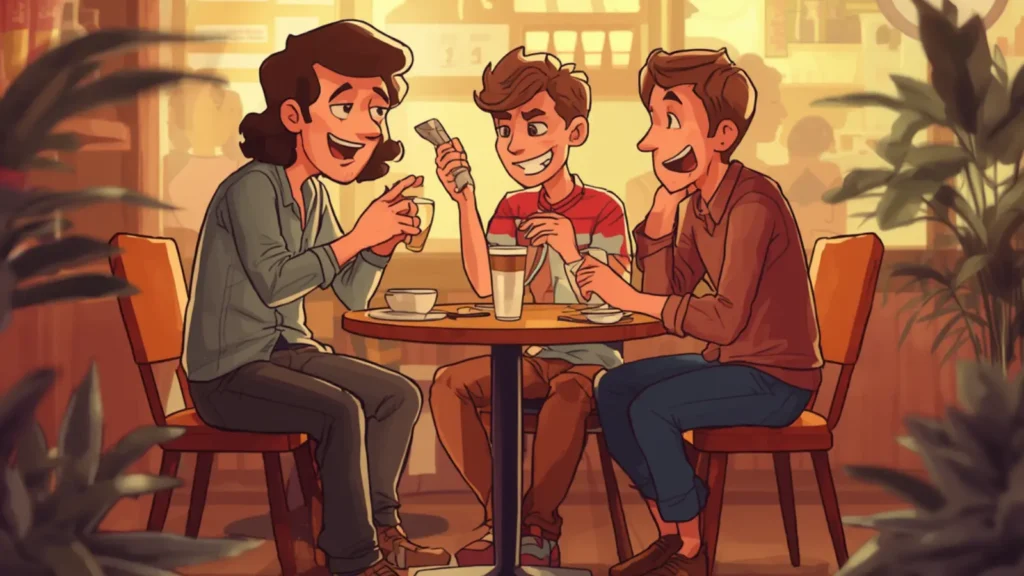 funny friends caption