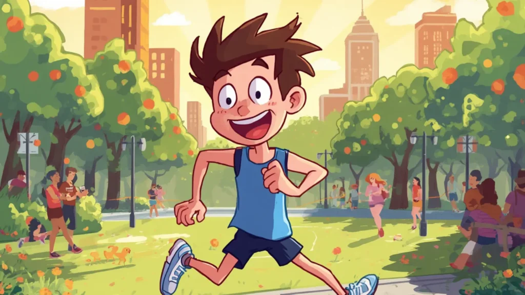 funny run captions