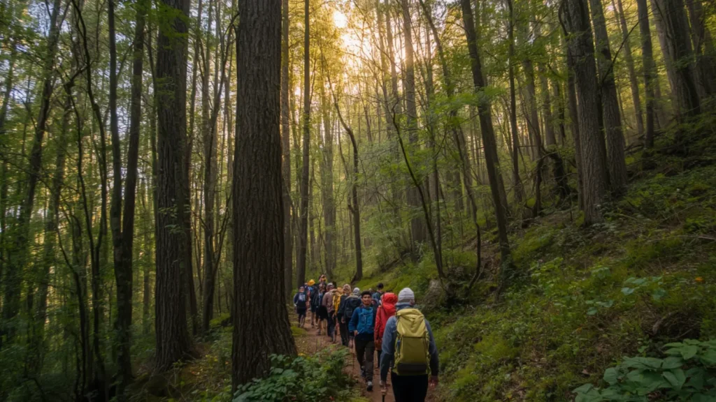 hiking instagram captions