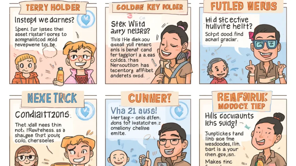keyholder captions