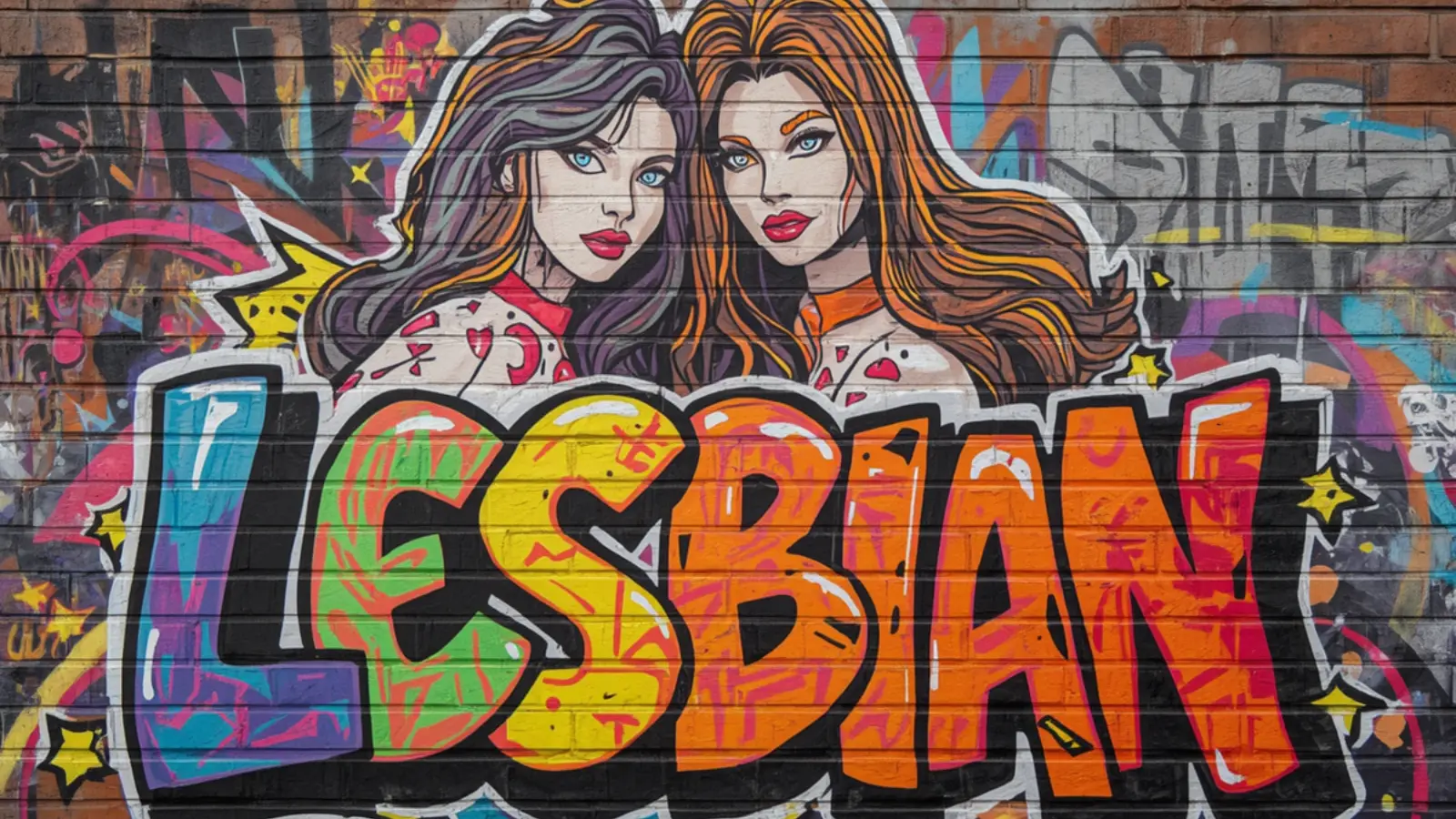 lesbian caption porn