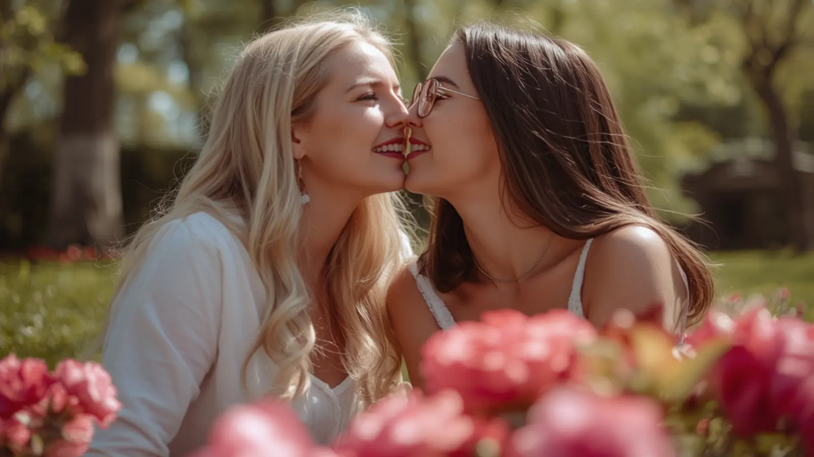 lesbian porn with captions