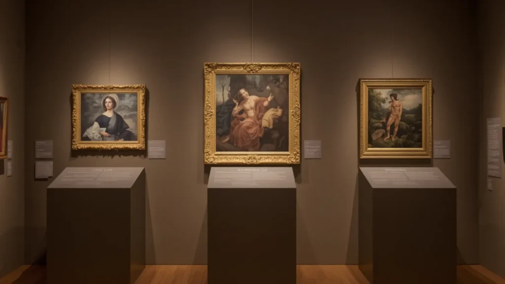 museum photo captions
