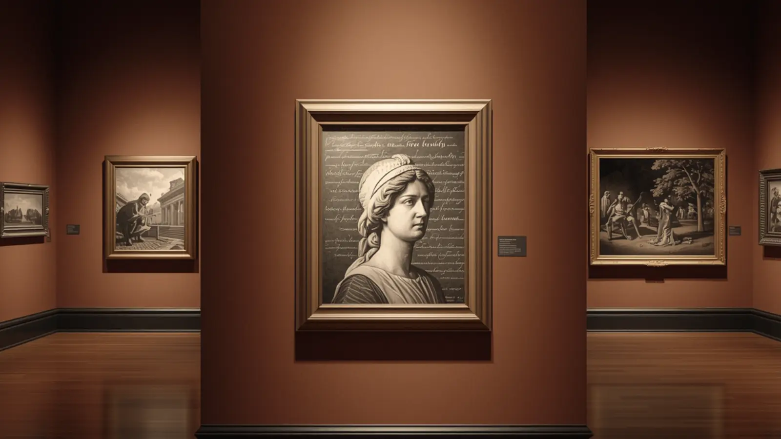 museum photo captions