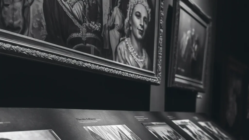 museum photo captions