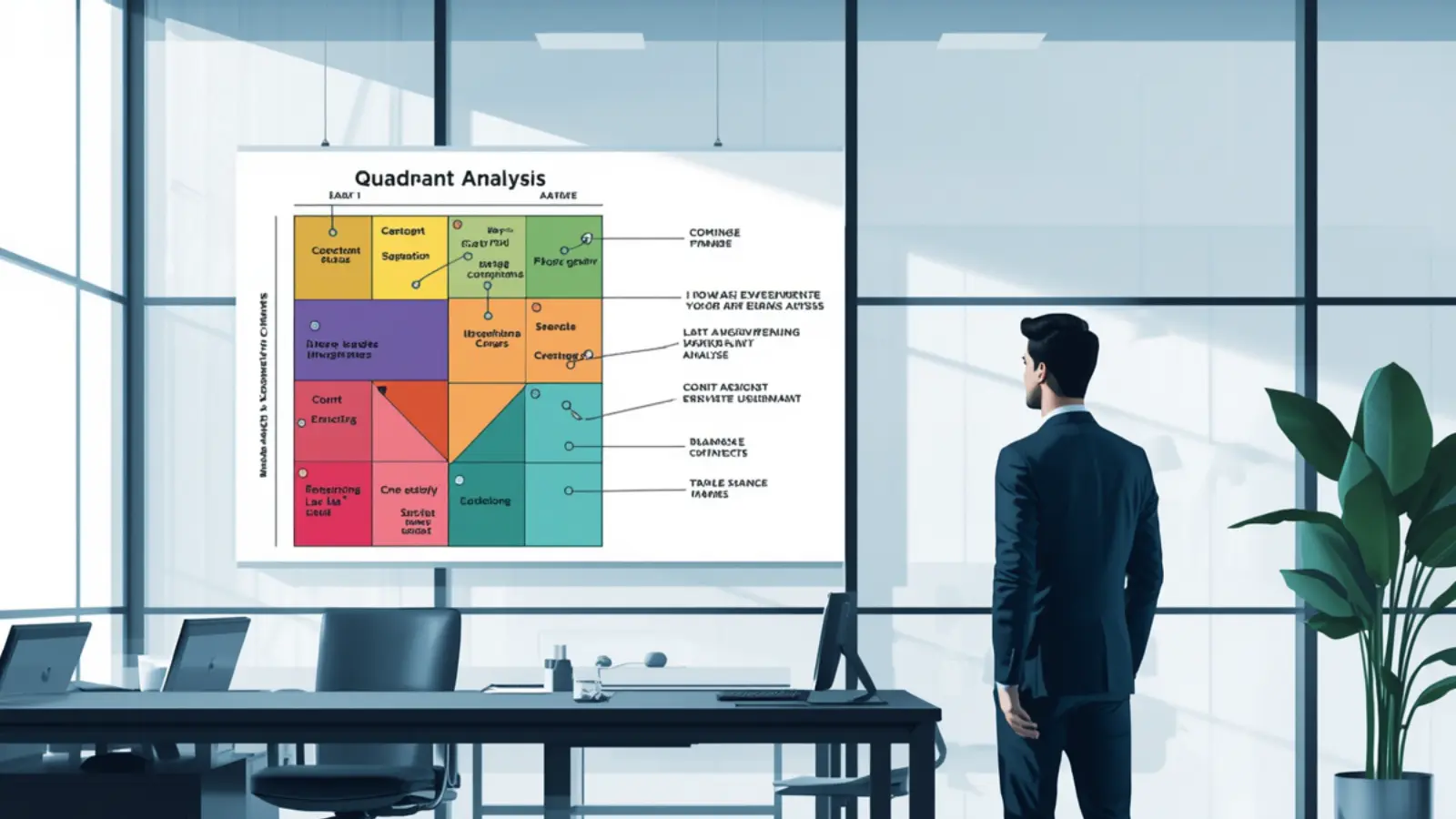 quadrant analysis caption example