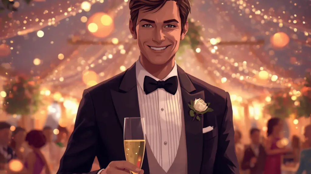 wedding guest captions