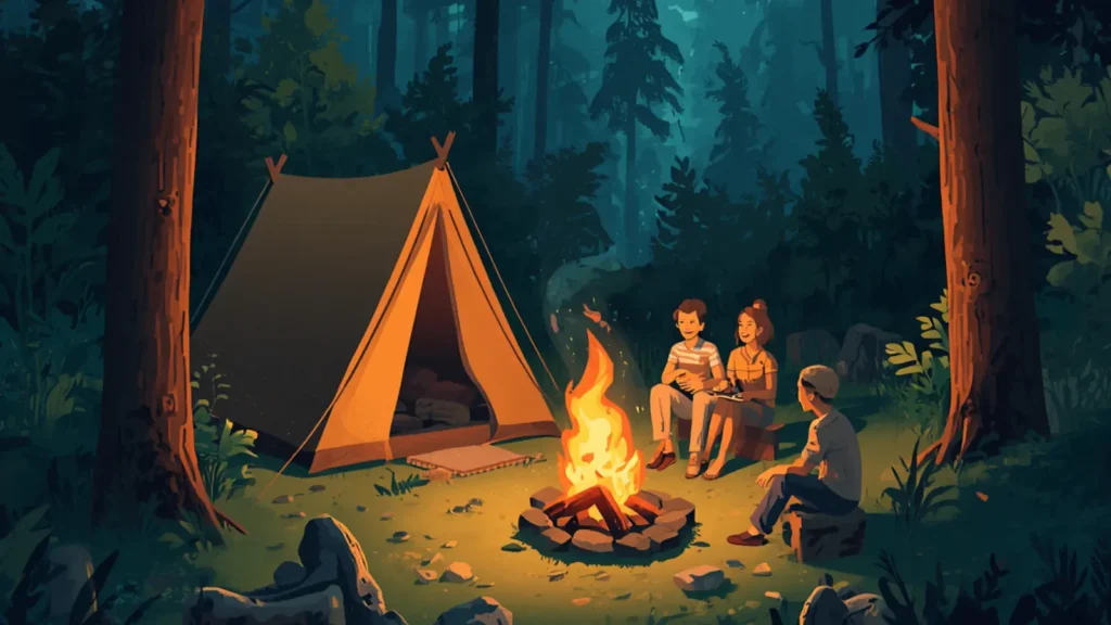 camping instagram captions