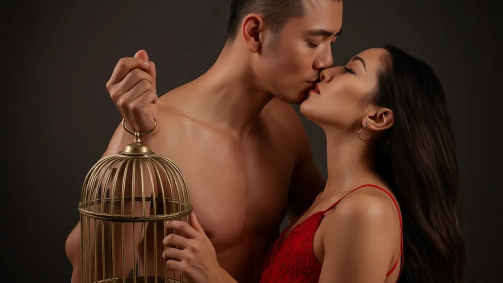 chastity femdom captions