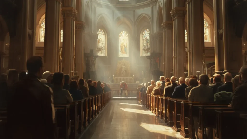 church captions