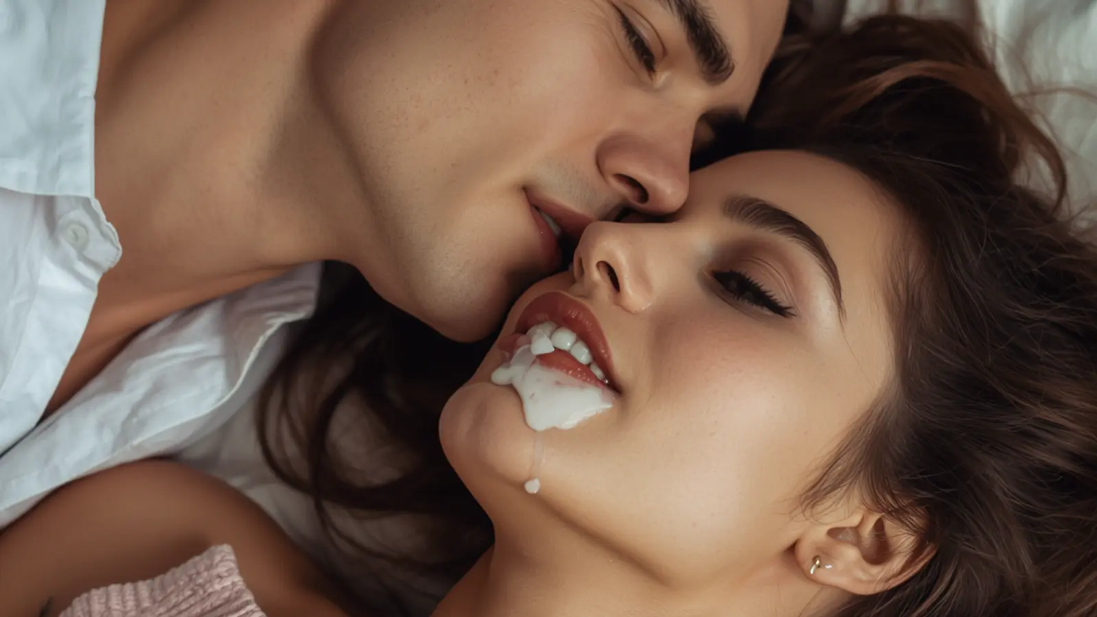 cum eating captions