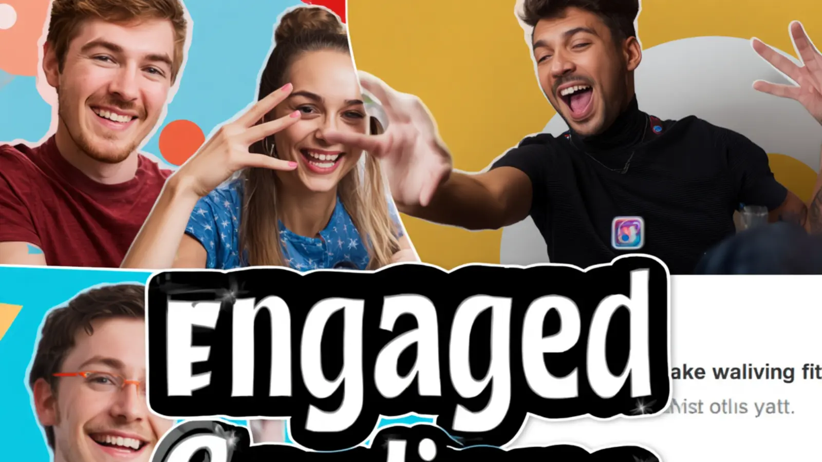 engaged captions